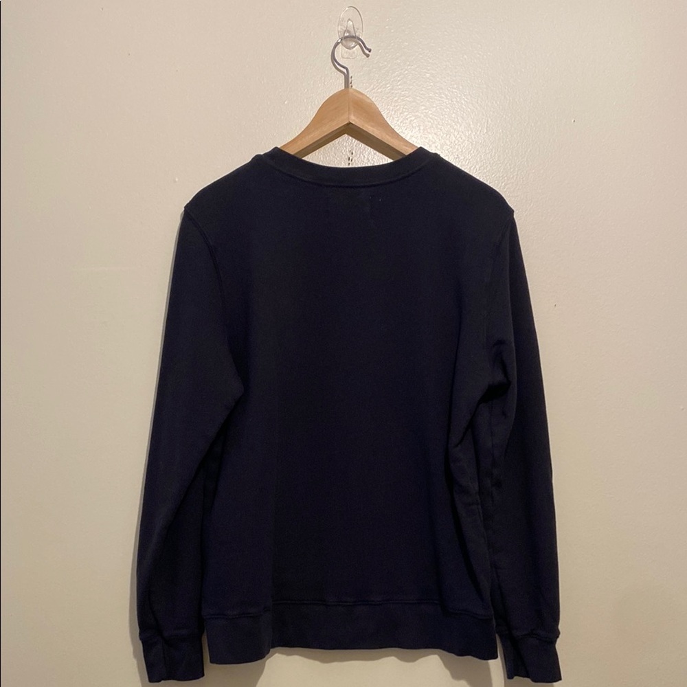 SOL ANGELES ANTHROPOLOGIEVintyge  Black Bonita Sweatshirt. Size L - Picture 5 of 11
